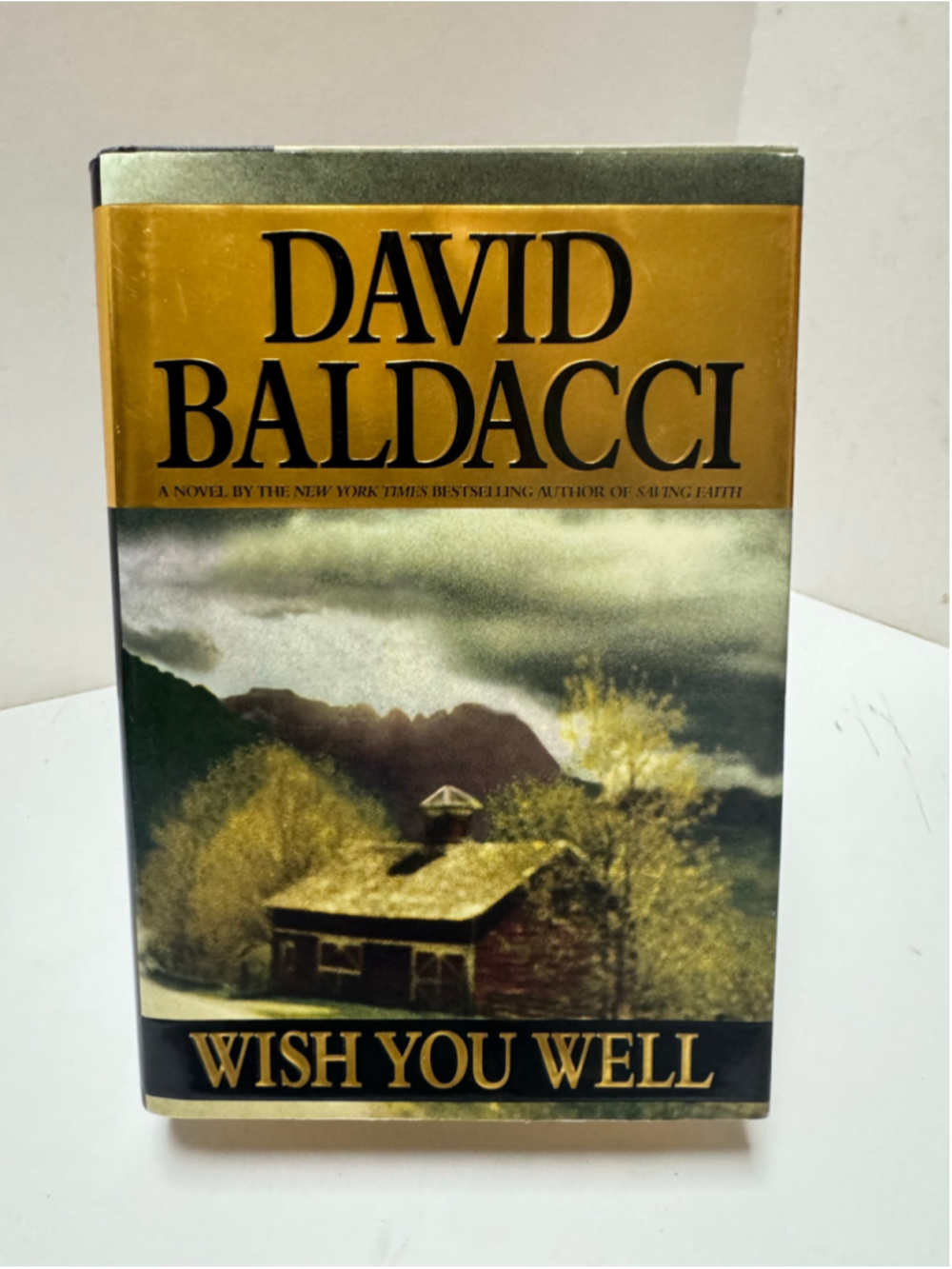 Wish You Well by David Baldacci (2000, Hardcover, 1st Edition) Signed
